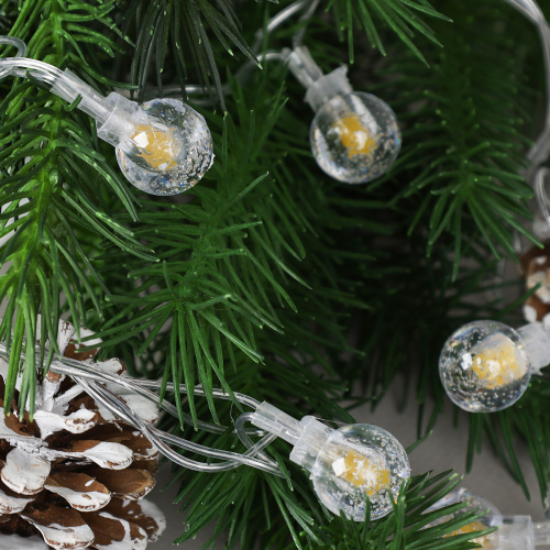 Гирлянда 3 м 20 LED Шарики с пузырьками / GN1 /уп 100/стекло
