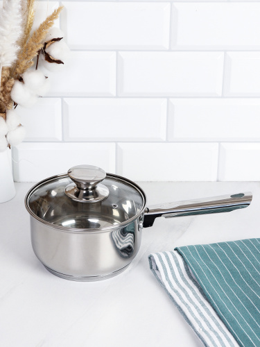 Ковш 1,7 л, Аванта / LB-1106-8B-1,7 /уп 1/ индукция/ Гофрокороб/ KISIGA