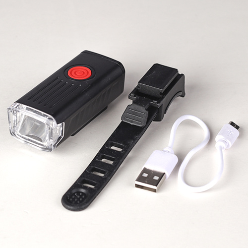 Фонарь передний COMIRON "FR21" корпус: ABS; свет: XPG LED, 400lm; аккумулятор 700 mAh, USB, влагозащищённый. /уп 125/500/