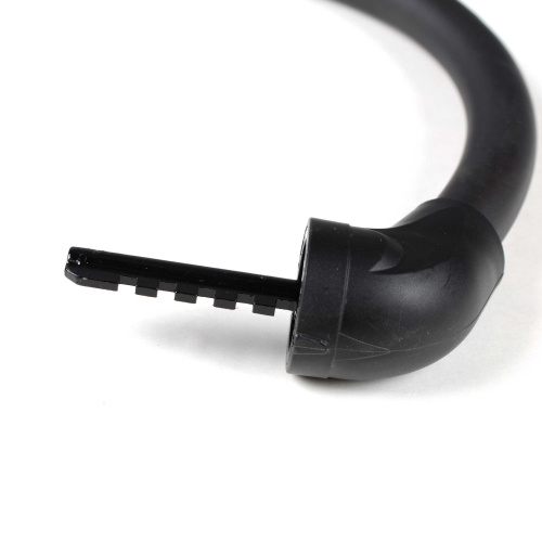 Замок тросовый кодовый R-LOCK BIG03, 5 разрядов, 570мм, стальной трос антивзлом. плетение, вес 370 гр, чёрный. /уп 100