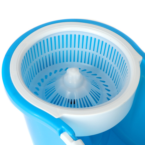 Ведро с отжимом и шваброй центрифуга пластик / B2pl / уп 25 /45х22 см/2 насадки