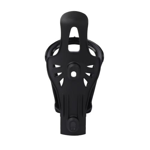 Держатель для велосипедного бачка пластиковый регулируемый. Чёрный с красным фиксатором / WBHAJ-26K /уп 200/