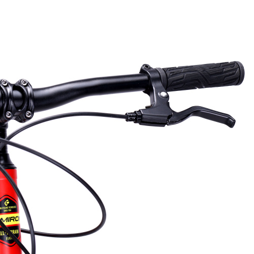 Велосипед фэт-байк 26"x4" рама 19" COMIRON CHUBBY, 1*10sp L-TWOO, 34T, CASSETE 11-42T, SUSPENSION, огненный красный ferrari