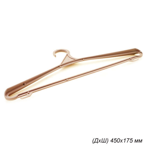 Вешалка для одежды 48х50 р-р  микс/уп/5/ 30/ легкая