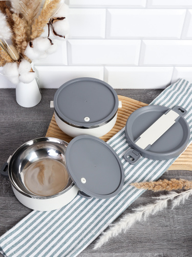 Ланч-бокс 2 предмета / FB-2-378 /уп 48/