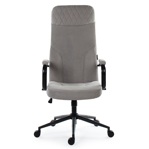 Кресло руководителя CH-10M BL Светло-серый №8 Велюр