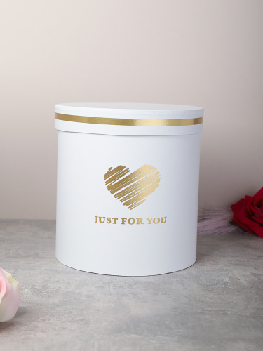 Коробка подарочная 3 штуки белый / M0532-1W /уп 18/