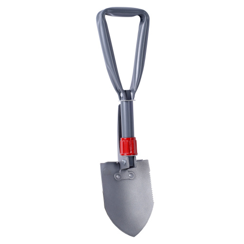 Лопата складная саперная ИРЕМЕЛЬ СПУТНИК-03 тол.1.5мм, дл.46.5см, лезвие 15.5x11.2см, термообр. углерод. сталь, 42-46°HRC, алюм. ручка, чехол/уп18