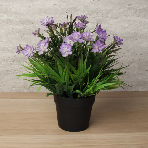 Цветочная композиция Цветы 22 см / CW478 /уп 12/144/