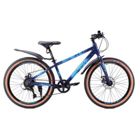 Велосипед 24" рама 13" 8sp COMIRON REBEL ригид морской хаки