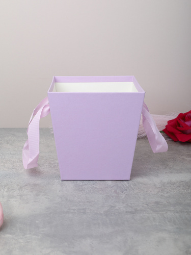 Коробка подарочная для цветов 15х15 см / SK-005 /уп 90/