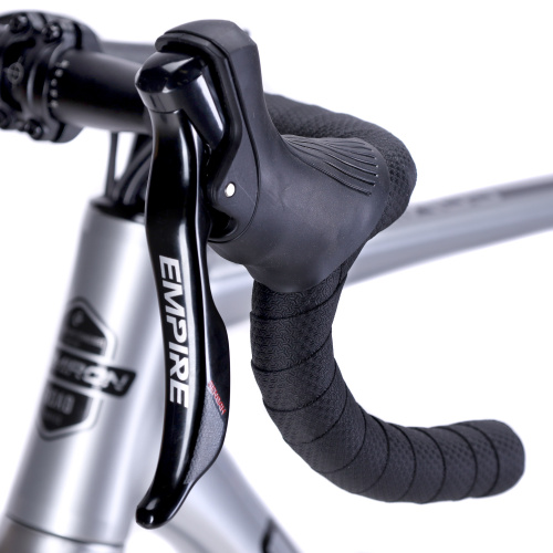 Велосипед шоссейный COMIRON RONIN II 700C-540mm SENSAH 2X11S THRU AXLE цвет: серебристый  quicksilver mercury