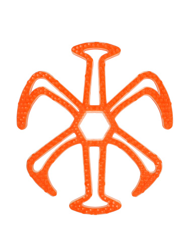 Подкладка для шлема велосипедного. Материал: TPE (Silicone). Размер средний. Вес 38.5гр. Красный