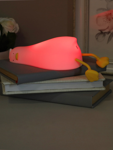 Светильник настольный 15х6,5 см Утка / CW182609-5 /уп 108/