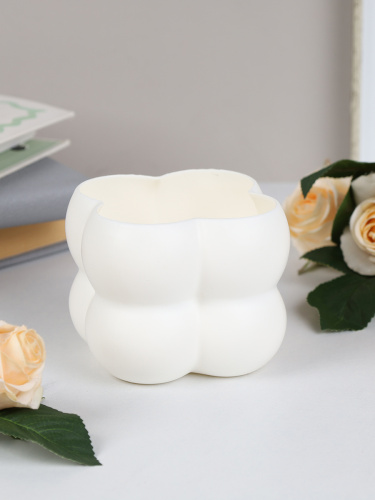 Кашпо пластик 10х8 см / P098-1 /уп 200/