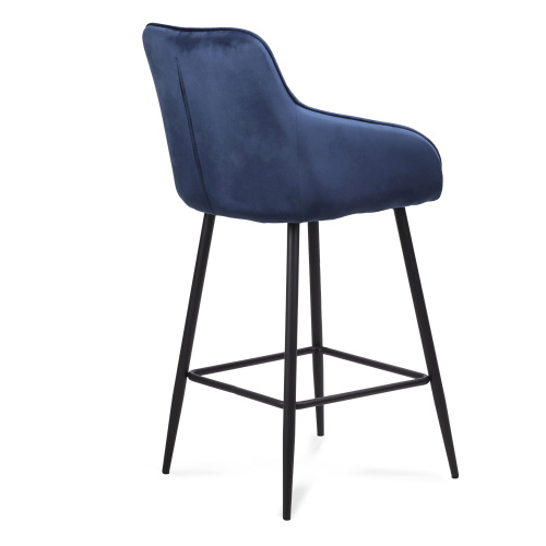 Стул барный SB-008 Темно-синий Velvet G062-49 / GBAR2171A-4 