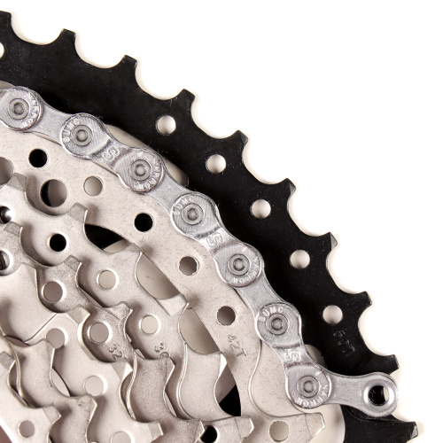 Велосипедная цепь SUMC 9 speed S99SRP 1/2"x11/128" 116L супер антикоррозионная защита 800 часов ГОСТ 30442-97 ISO 9633 /уп 50/