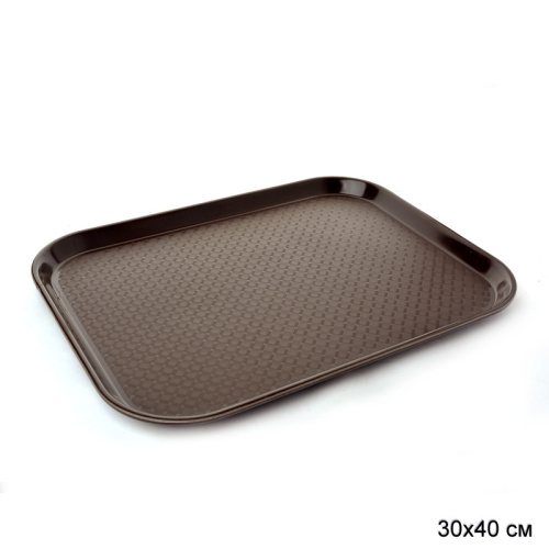 Поднос антискользящая поверхность 30x40 см / 1216А /уп.25/*