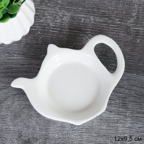 Подставка под чайный пакетик 12х9,5 см/ 704422 /уп 144/