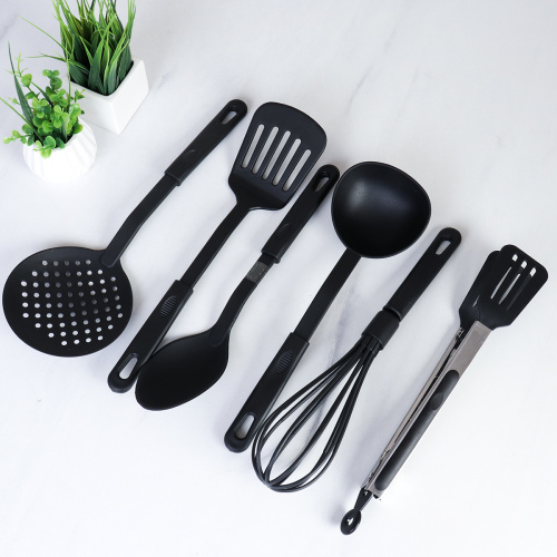 Кухонный набор 7 предметов на подставке / PDKP-12 /уп/ Без упаковки