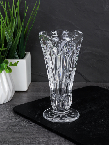 Ваза для цветов 15 см / H25001B /уп 72/ ШТУЧНО