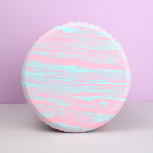 Ролик массажный спортивный Woohooo СELL 30x15/ розово-голубой /уп10