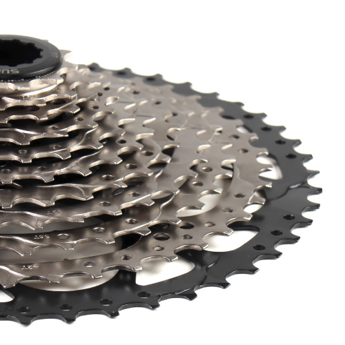 Кассета SUNSHINE MTB. 11 скоростей. 11-50T. HR11-50. никелиров. 2 ALU паука. 565 г /уп 20/