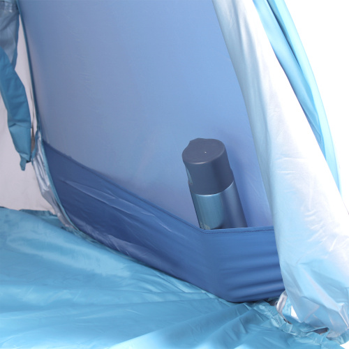 Палатка пляжная самораскрывающаяся с шторками 140х165х115 см /SHPLA-002 /уп 10/190Т