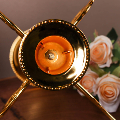 Подсвечник на 5 свечей 25 см золото / 6305G /уп 30/