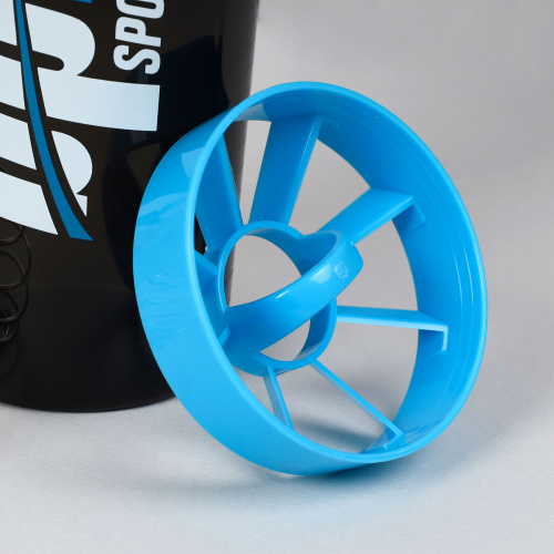 Бутылка/Шейкер BIGBRO SHS-700 чёрно-синяя, для спортивного питания 700ML/уп60