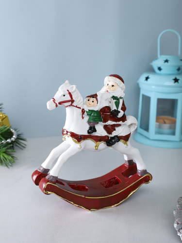 Фигурка Лошадь качалка ретро 11х4х12 см / 3053 /уп 96/ Символ года 2026