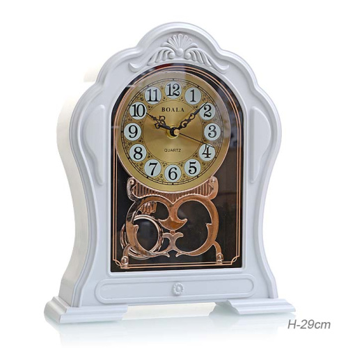 Часы настольные 29х22х6 см / T2897 /уп 20/белые