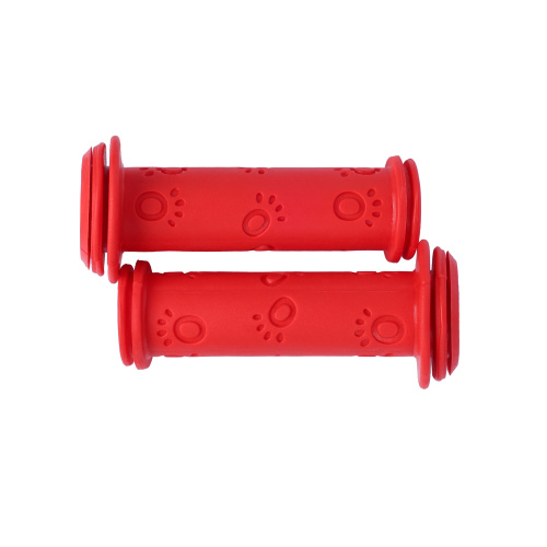Грипсы детские 110мм, 2шт, красные. Материал: TPE   / Chi110TPE-R /уп 200