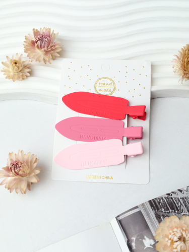 Заколка для волос 3 штуки / NSAF-65 /уп 30/