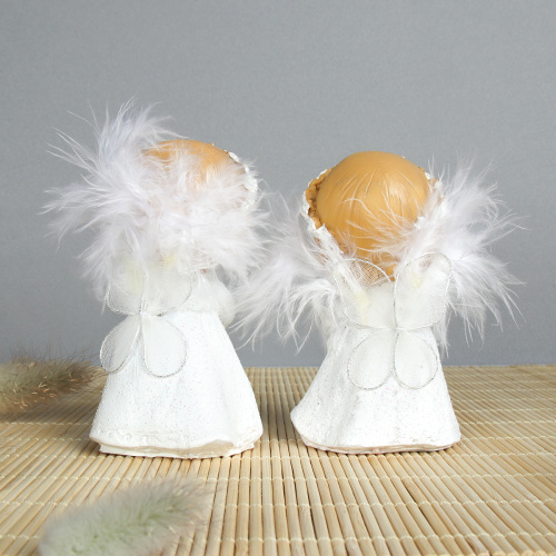 Фигурка Ангел 10 см / H007 /уп 4/192/крылья перо