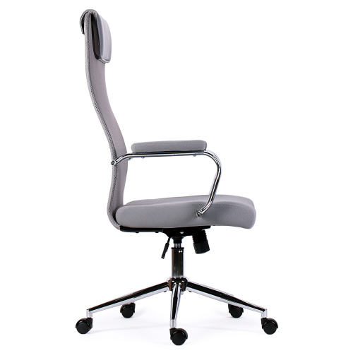 Кресло руководителя CH-9M Ch Светло-серый сетка/ткань