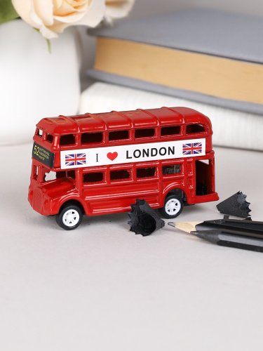 Сувенир Автобус 8,5 см / YR-113 /уп 200/точилка БЕЗ ЭДО