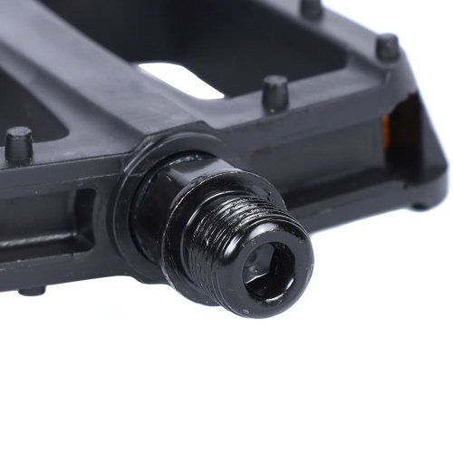 Педаль для MTB MIXIEER MX-P873, полипропилен чёрный, ось из бористой стали, рефлектор., 96х96мм, 9/16, 1 пара. /уп 50/