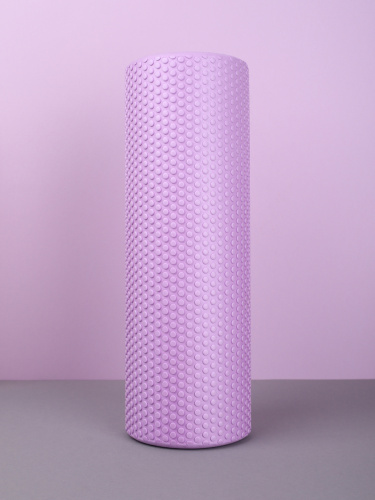 Ролик массажный спортивный Woohooo СELL 30x10/ фиолетовый /уп50