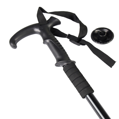 Палки для скандинавской ходьбы / T-101 /уп 5/30/черные