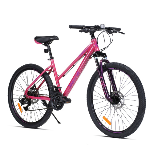 Велосипед 26" рама 17" 21sp COMIRON SAKURA розовый