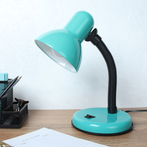 Светильник настольный 28 см зеленый / 203B-5 / Ex27 /уп 45/