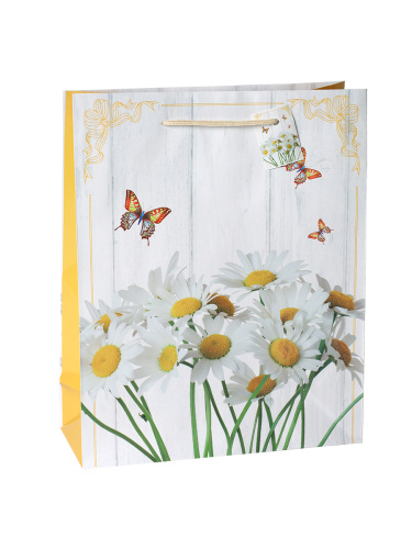 Пакет подарочный 26х32x10см / 1201-2 /уп 12/720/микс/128г/м2 / 732724