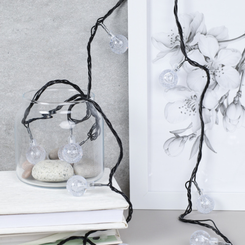 Гирлянда 8 м 40 LED / NEW18 /уп 60/теплый