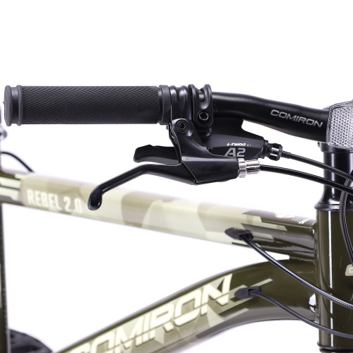 Велосипед 20" рама 12" 7sp COMIRON REBEL ригид милитари хаки