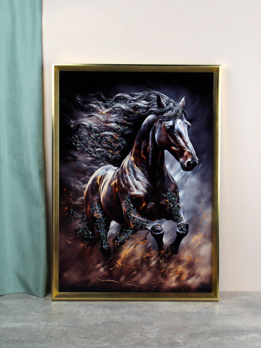 Картина 50х70 Лошадь / DA-0769 /уп 18/стразы