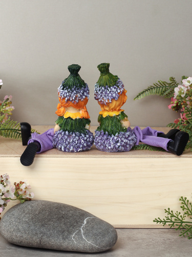 Фигурка висячие ножки Лаванда 10 см / YG761 /уп 2/288/микс