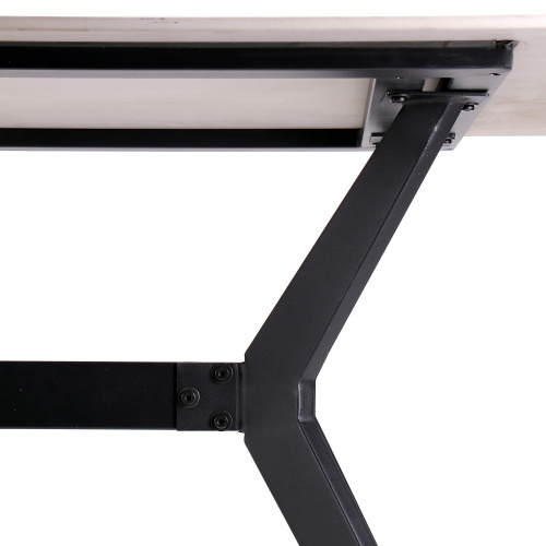 Стол кухонный ST-001 белый (снежный камень) 