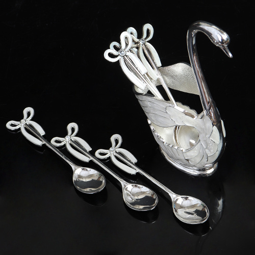 Ложки в наборе 7 предметов / 270-10 -серебро /уп 100/