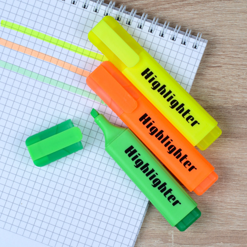 Текстовыделитель набор 3 штуки / H5712 /уп 72/288/